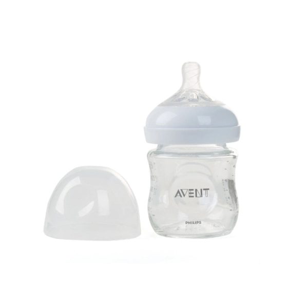 Bình sữa Philips Avent Natural thủy tinh cổ rộng
