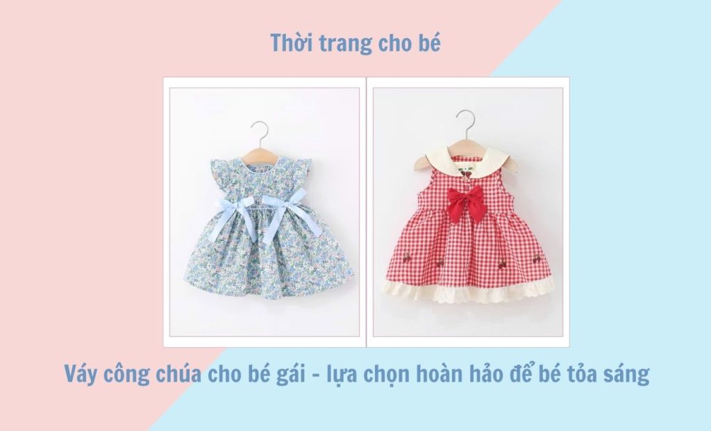 Váy công chúa cho bé gái