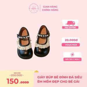 Giày búp bê đính đá