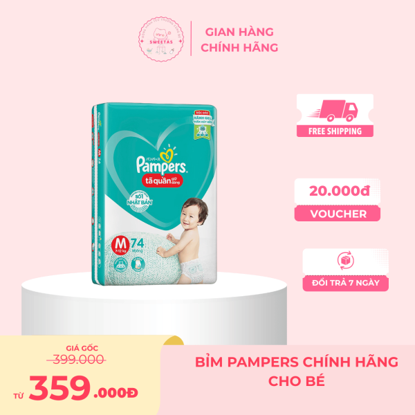 Bỉm pampers chính hãng cho bé
