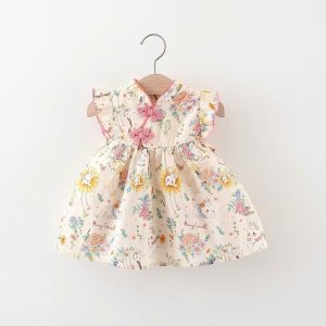 Đầm thỏ xinh phong cách Trung Hoa