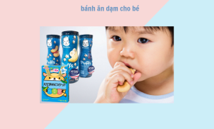 Bánh ăn dặm cho bé